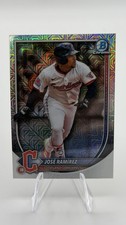 2025 Bowman Chrome - Jose Ramirez #21 Mega Box Mojo Refractor