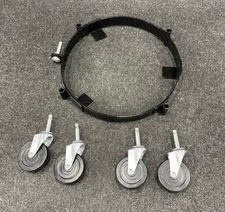 🔥NEW🔥 Samson 833766 Band Dolly - Black, 120 lb - 13" Diameter Drum