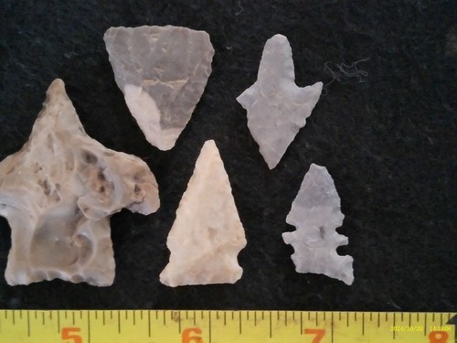 9 Texas Arrowheads, Prehistoric Indian Artifacts *FREE SHIPPING* 23X - Picture 4 of 4