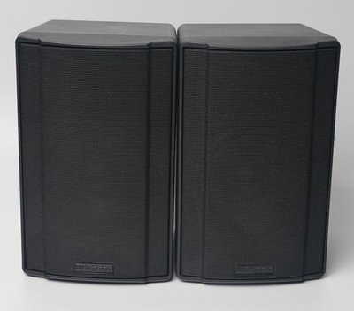 Klipsch KSB 1.1 Black Bookshelf Speakers Pair Wall Mount KSB11BK TESTED WORKING