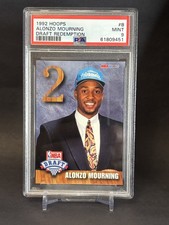 1992-93 NBA Hoops - Nba Draft Alonzo Mourning #B (RC)