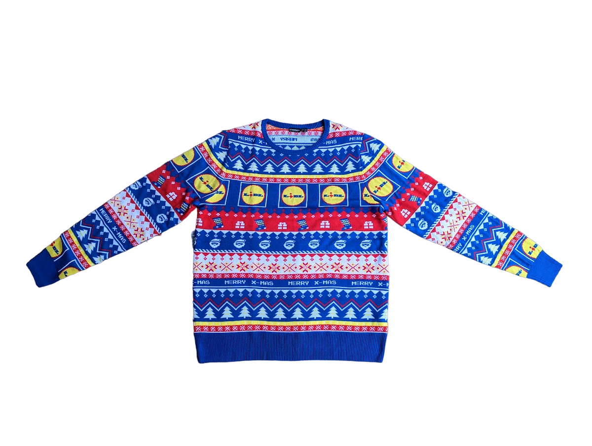Christmas Jumper Pullover Weihnachten Aldi Lidl Aldi Pulli Werbung - Main Image