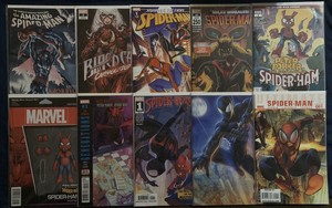 Lot-Of-10-Marvel-Spider-man-Comics-ASM-Black-Cat-Ultimate-Spider-Verse-Symbiote