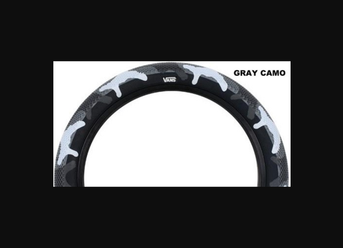 VANS BMX Tires 26X2.1 GRAY CAMO 