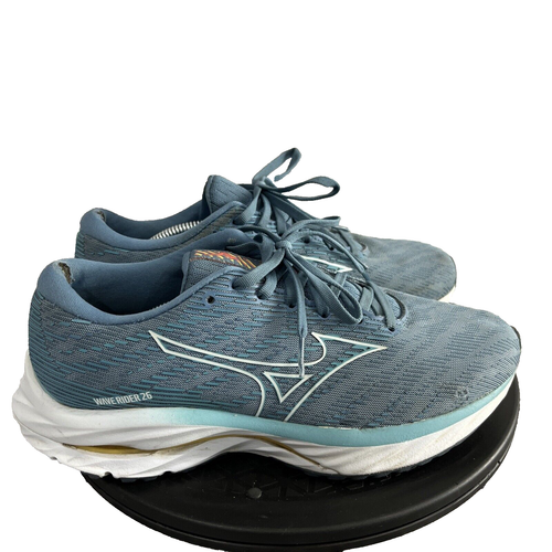 Mizuno Wave Rider 26 Running Sneaker Shoes J1GD220328 Blue Women's 8.5 Trainers