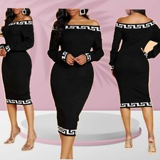 Espoir Black and Red Midi Dress | Bodycon | Evening Wedding Dress | Corset Belt