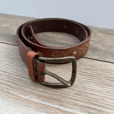 Nine west vintage Riveted Embossed genuine leather Western  display picture 3