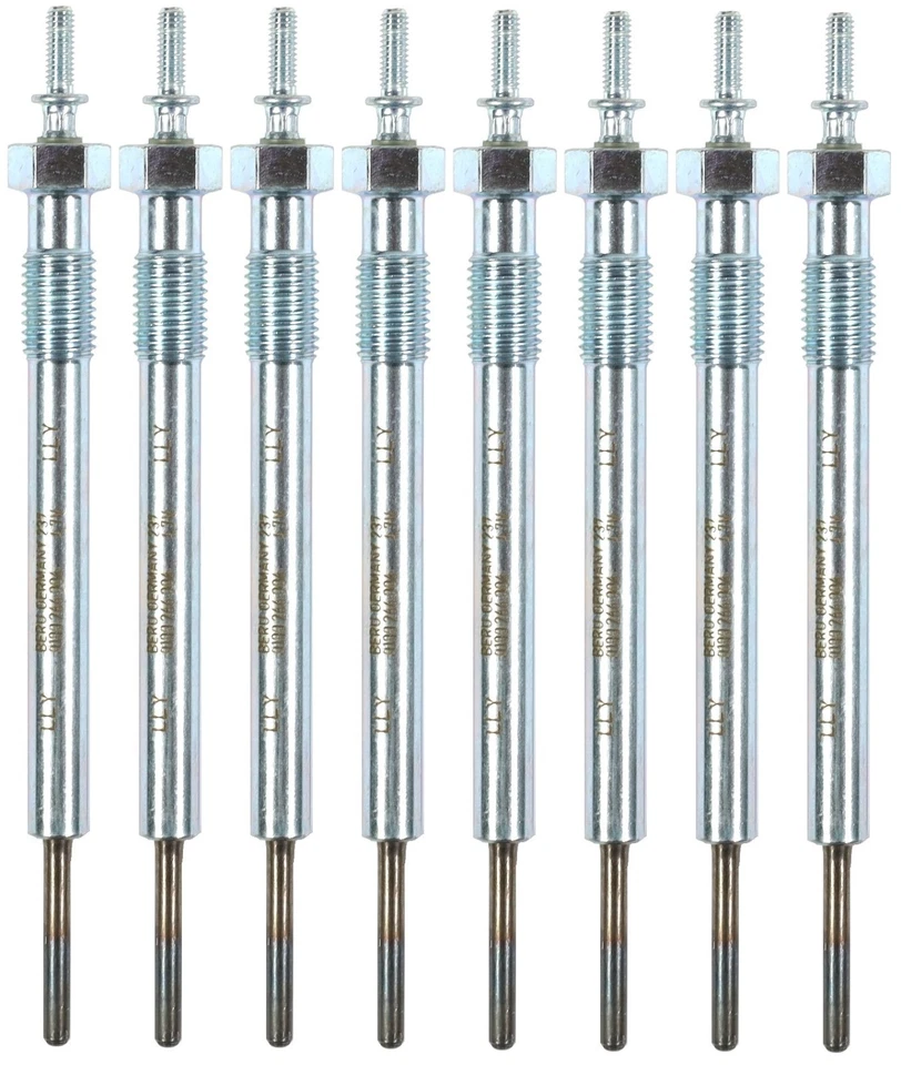 Set of 8 OEM GM 63G / 97326305 Diesel Glow Plug 04-05 Chevy GMC LLY Duramax 6.6L - Image 2 of 4
