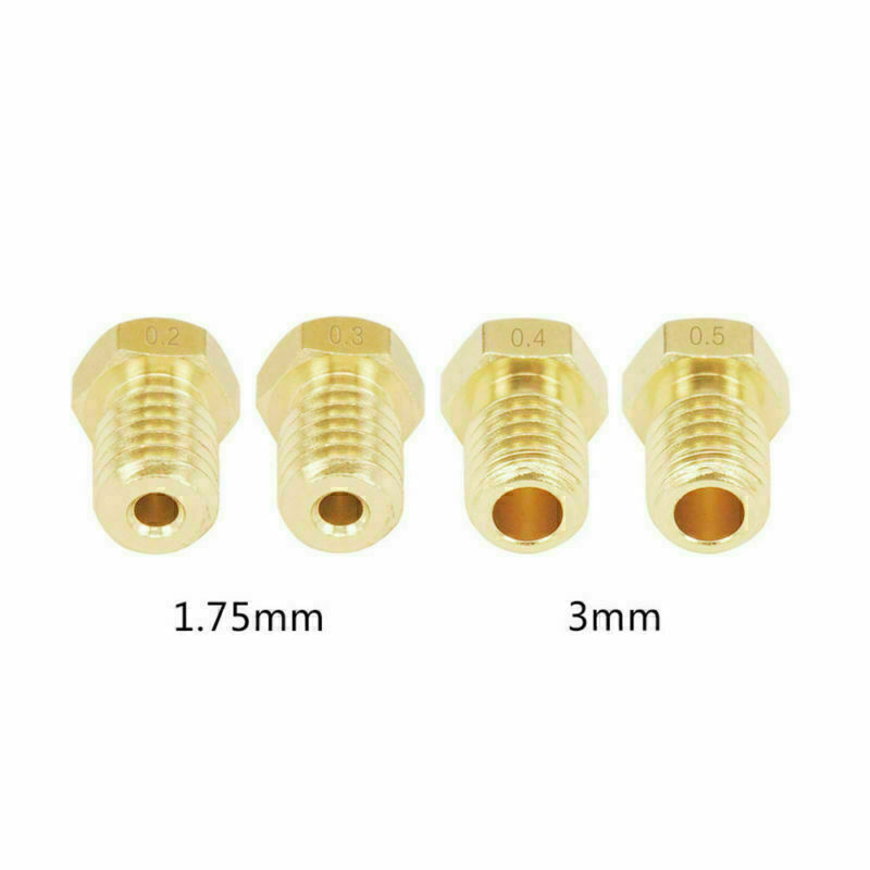 14x 3D Drucker Düsen 1,75mm Filament  0,2/0,3/0,4/0,5/ 0,6/0,8/1mm Nozzle Set DE - Bild 4