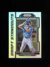 2021 PANINI PRIZM DRAFT PICKS STANDOUTS SILVER PRIZM #DS-CW CARSON WILLIAMS