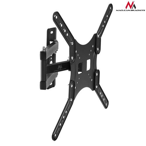 Support pour téléviseur écran Fixation mur TV 13-60" 30kg inclinaison Maclean. - Photo 5/8