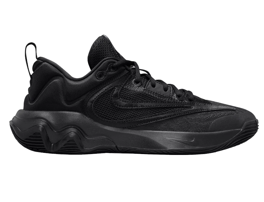 All black basketball shoes best sale mens