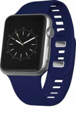 Silicone Sportarmband Für Apple Watch 42Mm, Mitternachtsblau - SRP $19.99