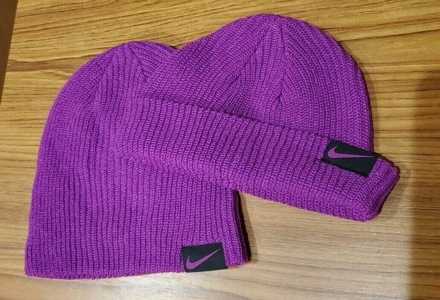 Nike Hat Beanie Purple Youth | eBay