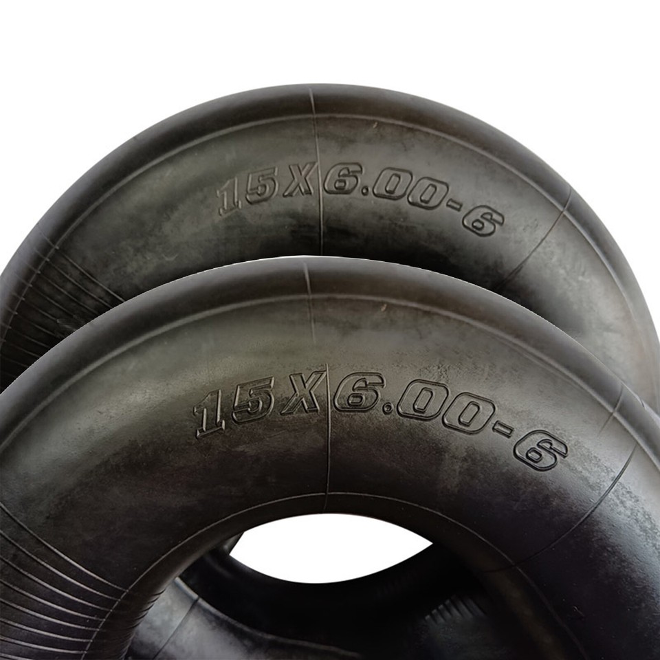 MesaSe 2pcs for 15x6. 00-6 Lawn Mower Tire Inner Tubes 15X6-6 15X6x6 15/6x6 TR13 Valve