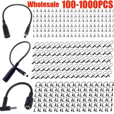 Lot DC/AC Power Charger Converter Adapter Cable 7.4mm To 4.5mm For HP/Dell 100 