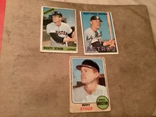Lot (3) Topps Baseball 1966 #106 1967 #73 1968 #300 Rusty Staub - VG-NM-EX
