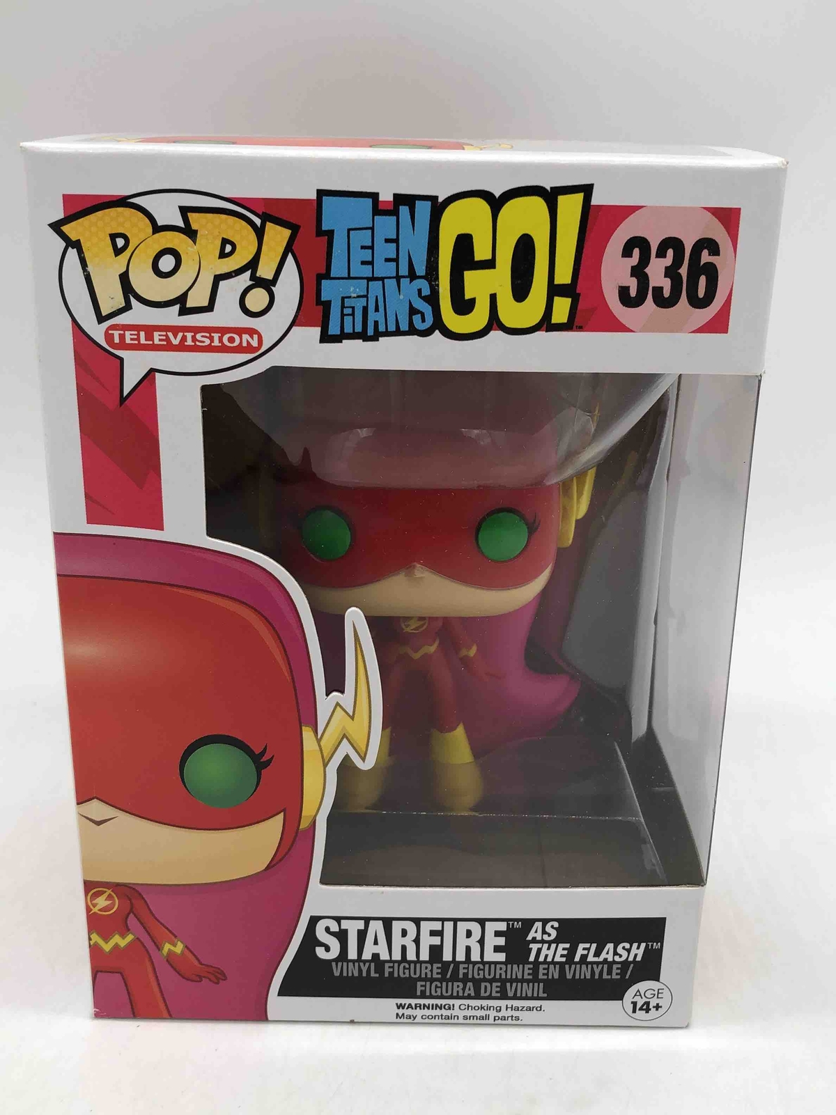Funko Pop! Televisión Dc Teen Titans Go! Figura De Vinilo Starfire As The Flash #336