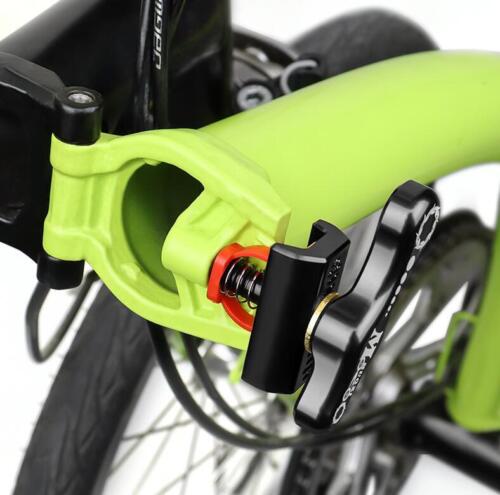 Faltrad Feder verbesserte Scharnierklemme einfaches Scharnier C Schnalle für Brompton Rahmen - Bild 6 von 16