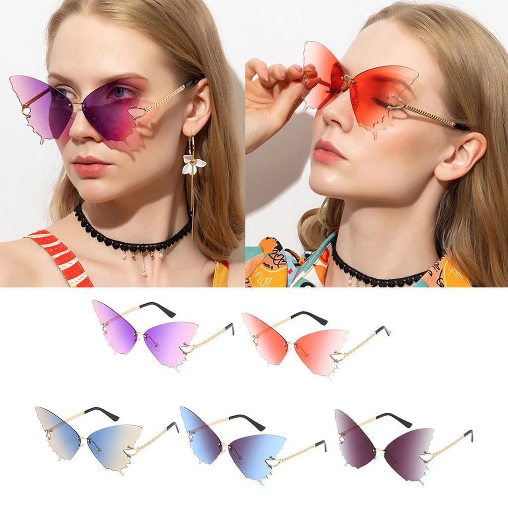 Designer butterfly sunglasses hotsell