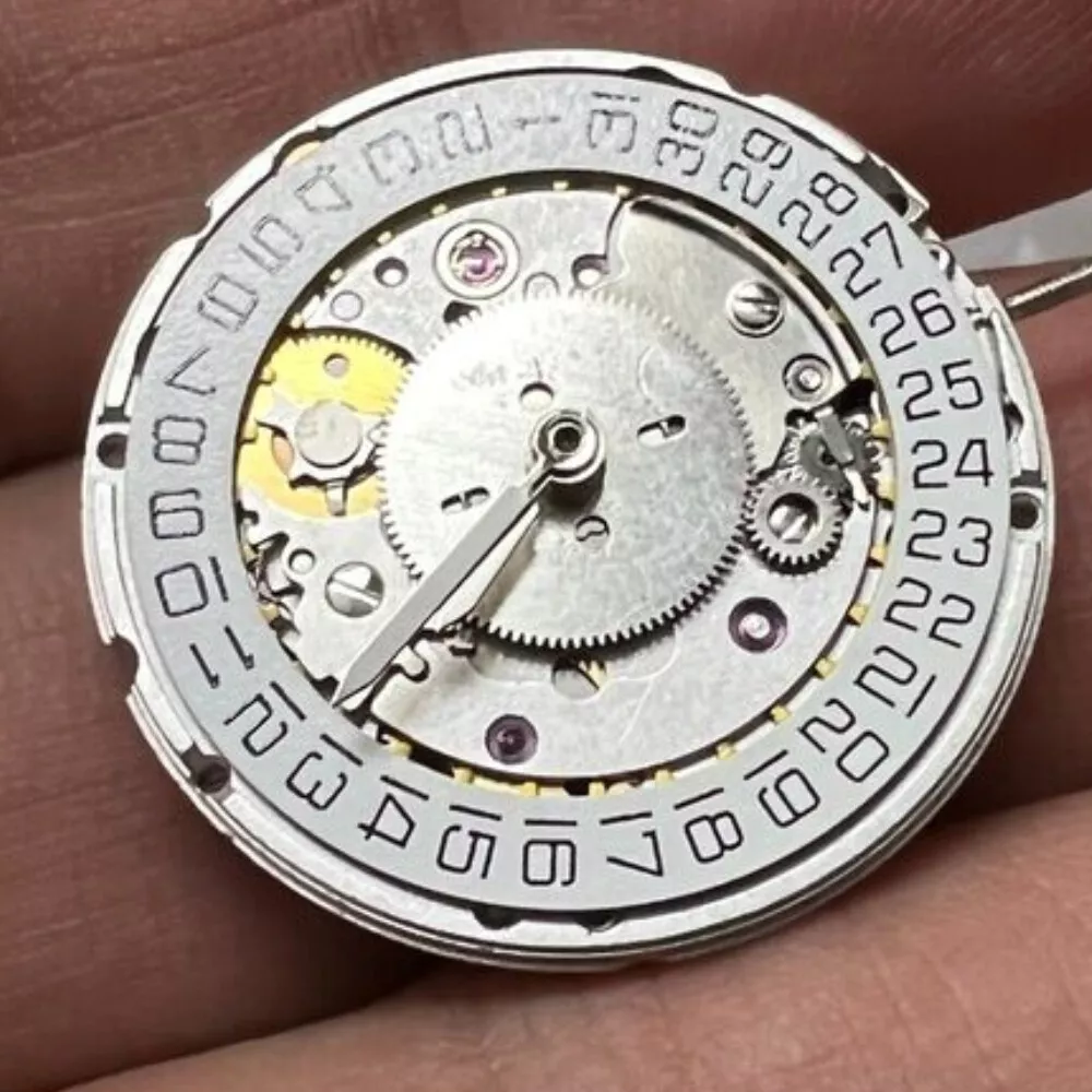 Silver Hangzhou HZ6460 4 Hands Automatic Mechanical Movement for ETA 2836 2 GMT