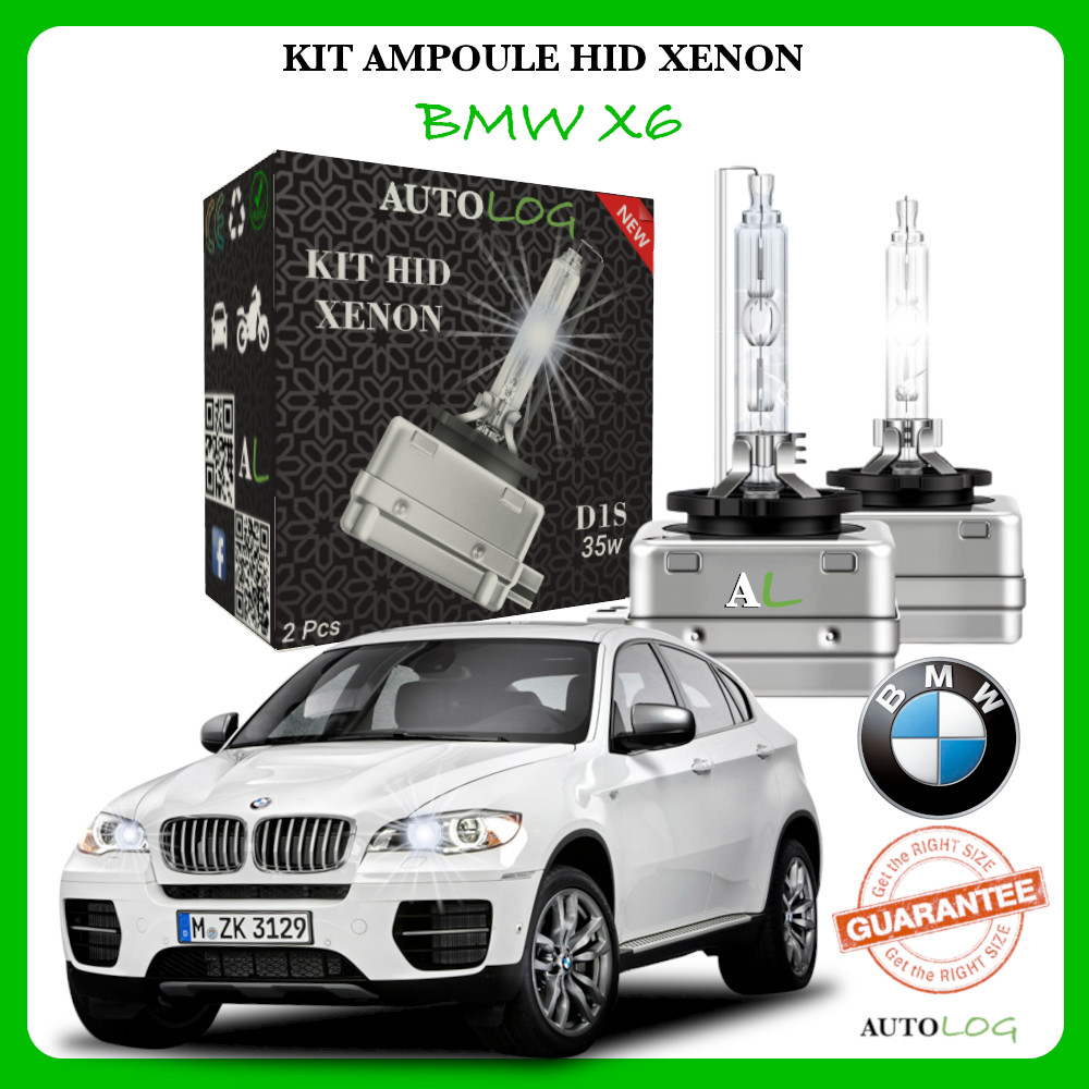 Ampoule Xénon 6000K pour BMW X6 pour Conduite Nocturne en Sécurité