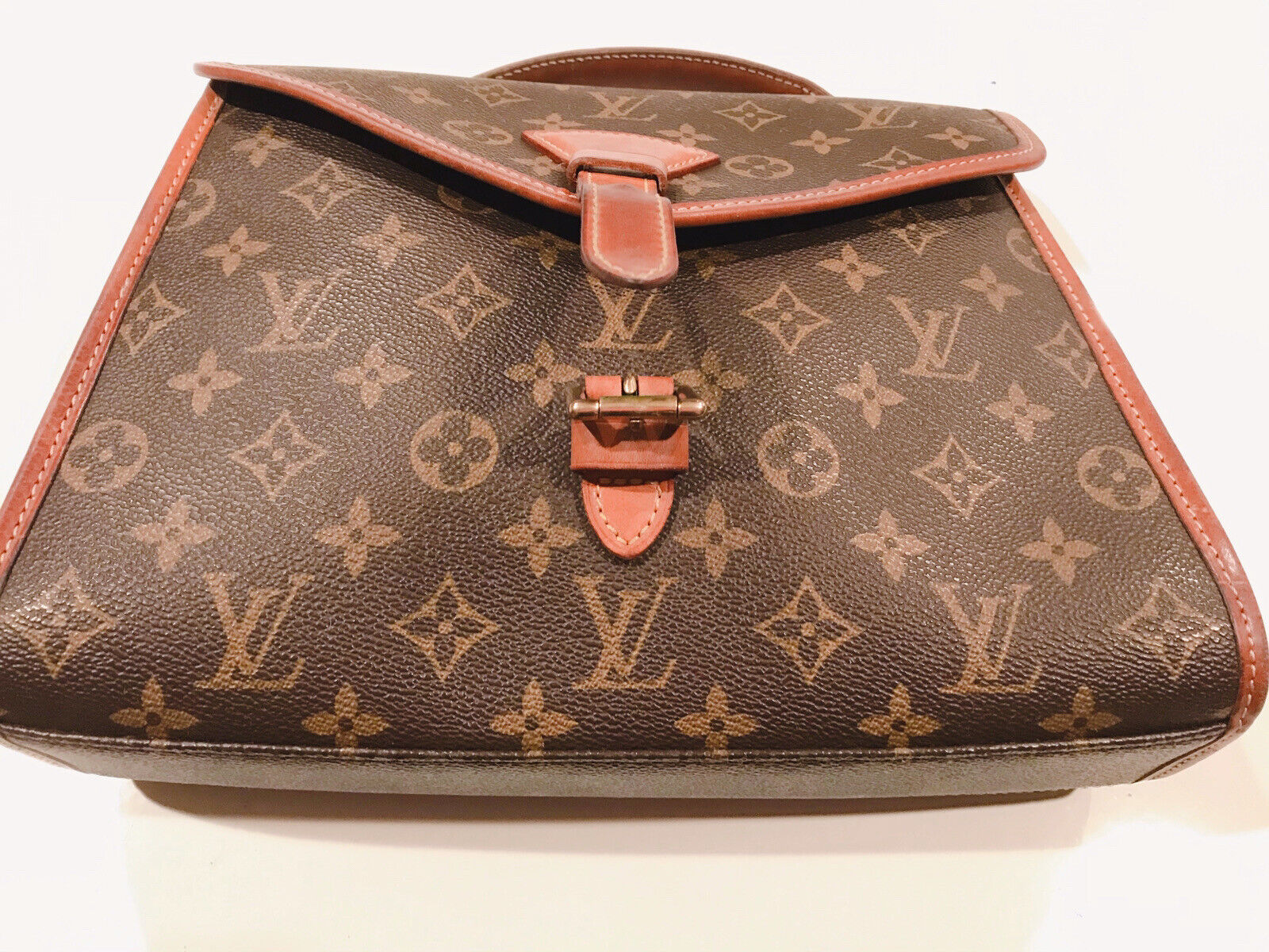 Authentic Louis Vuitton Bel Air PM 2 Way Monogram Shoulder Bag