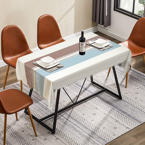Rectangle?Table?Cloths Rustic?Tablecloth Table?Cover Waterproof 140*300cm - Picture 15 of 15