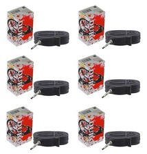 6 (SIX) DURO BICYCLE 700 x 18c/23c/25c TUBE 52MM STANDARD PRESTA/FRENCH VALVE.