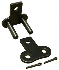 #80 Standard Roller Chain Connecting Link w/ SK1 Attachment 1" Pitch