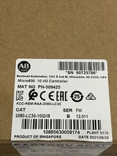 1PC ALLEN BRADLEY 2080-LC30-10QVB New Factory Sealed AB
