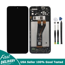 For Samsung Galaxy A14 4G A145F A145M LCD Display Touchscreen Digitizer Frame