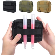 Tactical Molle Horizontal Admin Pouch Multi-Purpose EDC Utility Tool Pouch Bag