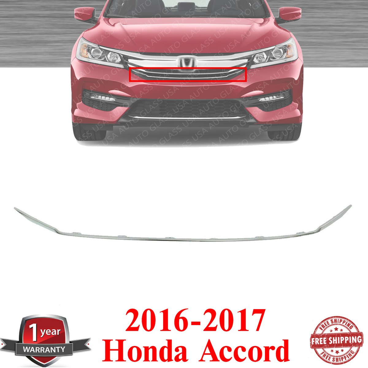 How to Replace Lower Grlle 2013-2017 Honda Accord - YouTube