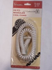 TRISONIC 25FT BEIGE MODULAR TELEPHONE CORD