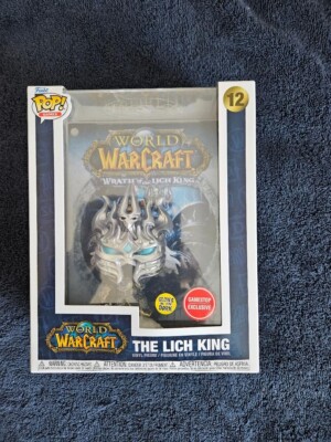 Funko Pop! Game Covers World of Warcraft THE LICH KING #12 GITD