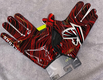 Nike Vapor Jet 5.0 NFL Atlanta Falcons Football Gloves PFG004-662