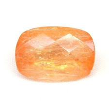 SHOLA Echt 8,80 Ct Natürlicher Selten Orange Imperial Topas Unbehandelt Brasil