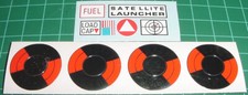Major Matt Mason Satellite Launcher Custom Reproduction Vinyl Decals Peel/Stick