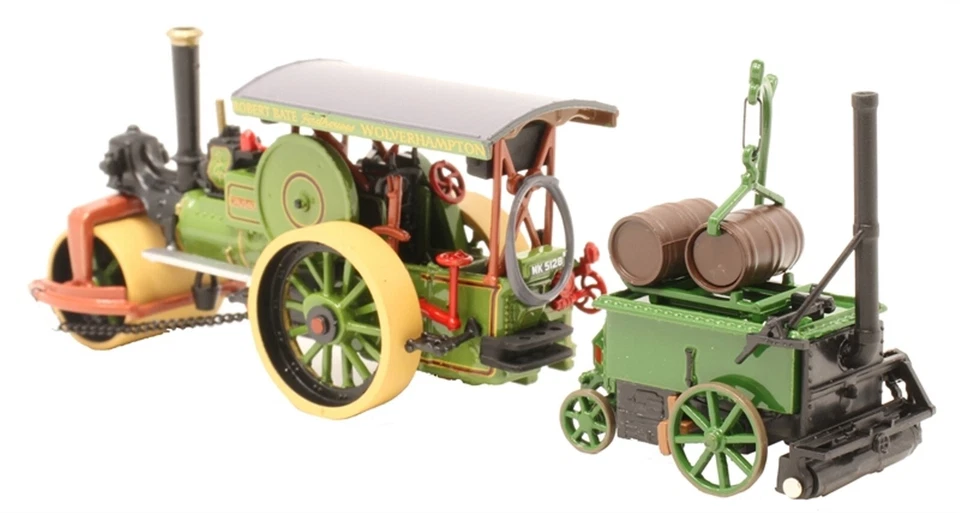 Rodillo de carretera y pulverizador de alquitrán Oxford 1/76 Aveling & Porter #11520 Crusader 76APR001 Foto 3 de 4