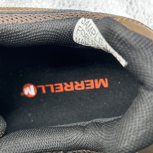 Merrell Men's Hiking Trail Shoes Brown Blue Select Dry Air Cushion Size 9 - Picture 8 of 8