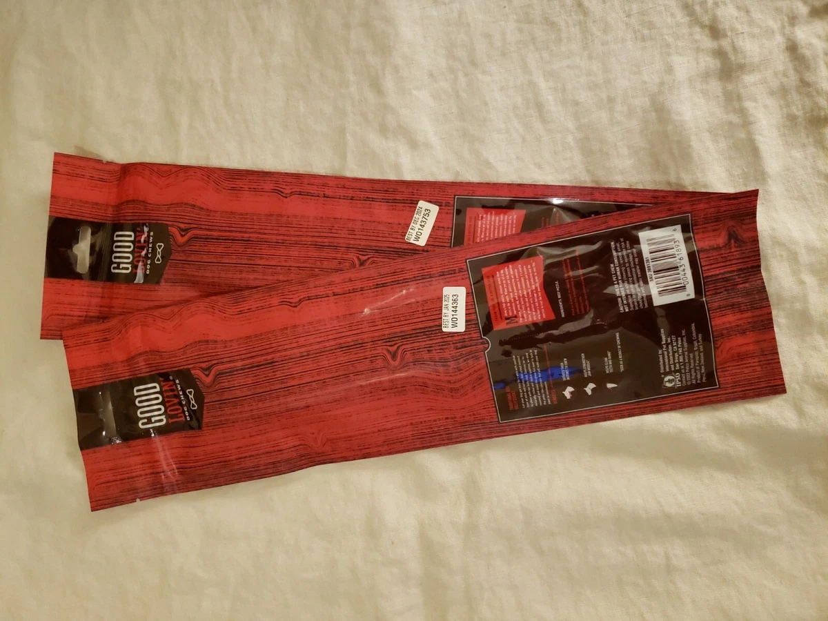 2 bundeled Packs Of Good Lovin Traditional Beef Bully Sticks 2ct