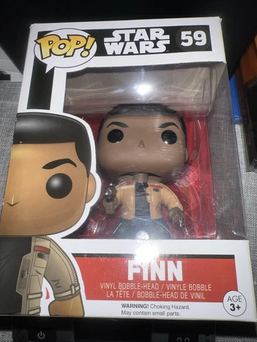 FUNKO POP Vinyl FINN Star Wars Force Awakens Bobblehead #59
