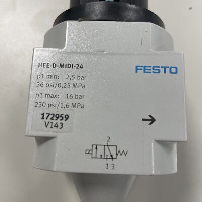Festo Einschaltventil HEE-D-MIDI-24. 172959 | eBay.de