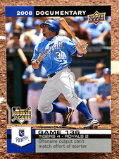 2008 Upper Deck Documentary Mike Aviles #4032