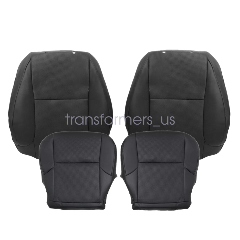 For Lexus GX460 2010-2017 Seat Cover Driver & Passenger Side Bottom & Top Black - Изображение 3 из 4
