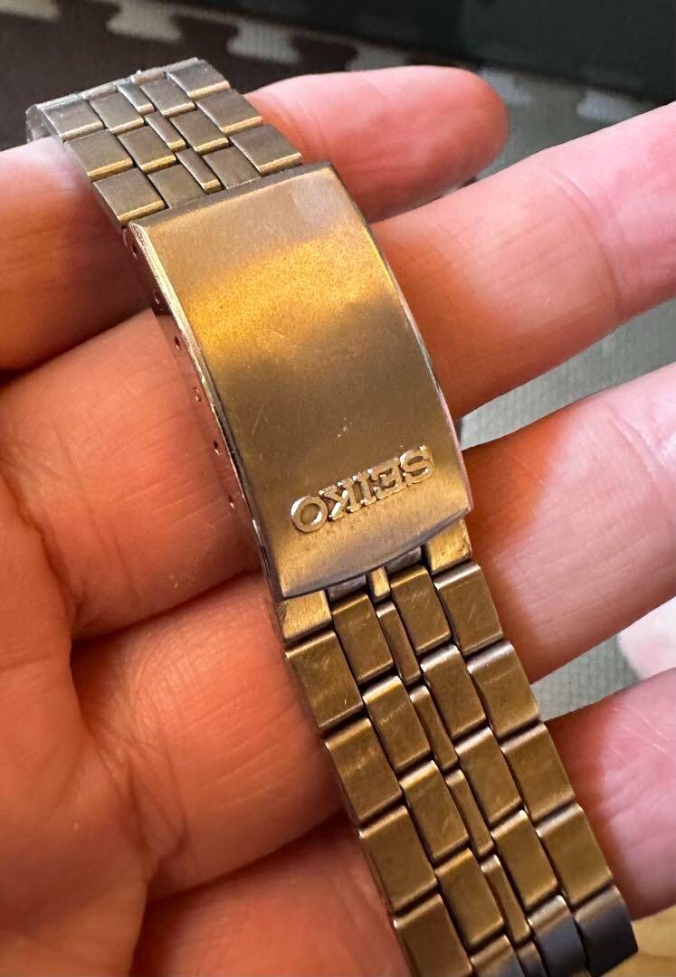 SEIKO セイコー デジボーグ G757-5030 デジタル シルバーウェーブ Endangered Species Seiko Digiborg Silver Wave G757-5030