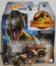 HOT WHEELS CHARACTER CARS JURASSIC WORLD DOMINION TYRANNOSAURUS REX 1/6