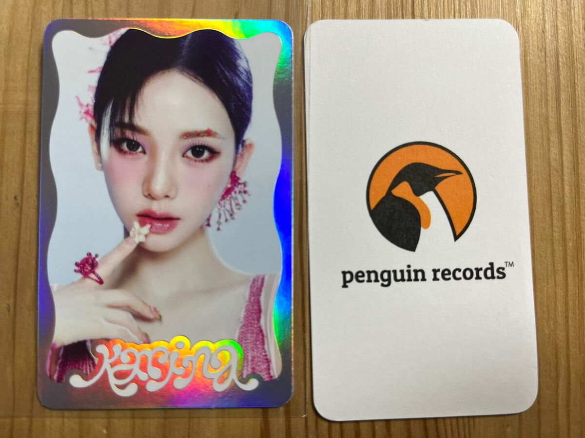 aespa - Better Things TRADING CARD A B ver. PHOTO CARD aespa - Better Things TRADING CARD A B ver. PHOTO CARD