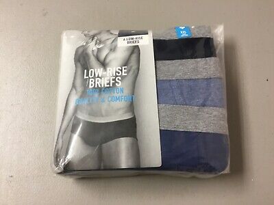 NWT Men’s Stafford Low Rise Briefs Size Large Multi 6 Briefs #1309L